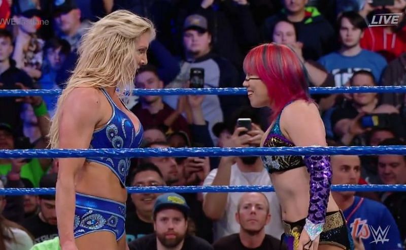 Asuka and Charlotte collide for the first time at WrestleMania